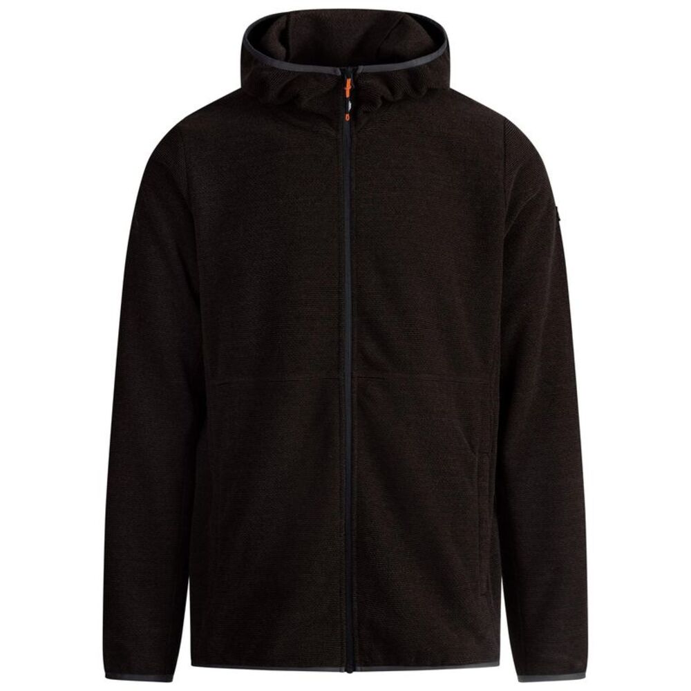 Trespass Mens Brian AT200 Full Zip Fleece Jacket / Charcoal